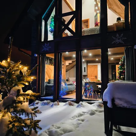 Chalet Lux Z Widokiem Na Tatry Z Prywatnym Jacuzzi Gliczarów