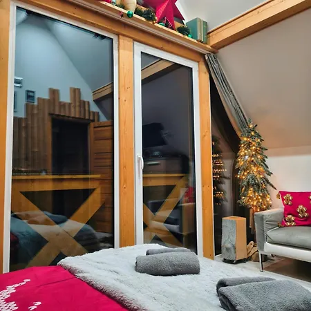Chalé Lux Z Widokiem Na Tatry Z Prywatnym Jacuzzi Gliczarów