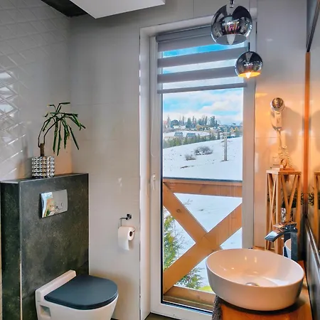 Lux Z Widokiem Na Tatry Z Prywatnym Jacuzzi 木屋 Gliczarów