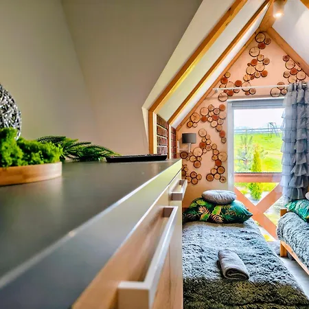 Chalé Lux Z Widokiem Na Tatry Z Prywatnym Jacuzzi